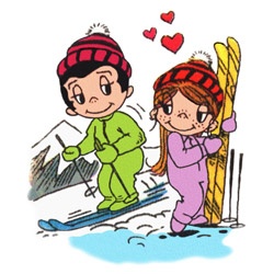 Love is looking forward to “apres ski”.