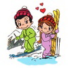 примеры картинок: Love is...looking forward to “apres ski”.