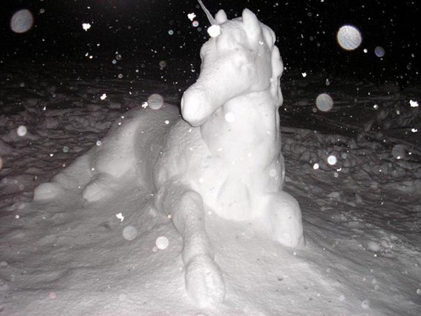 Красивый снеговик Согласны?❤